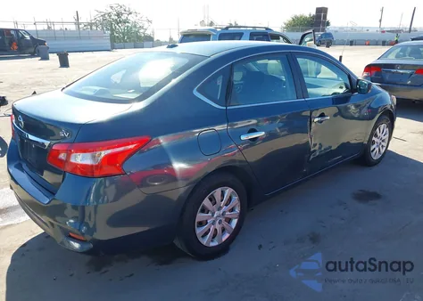 2016 Nissan Sentra Sv из США, поврежденный, VIN 3N1AB7AP7GL649183